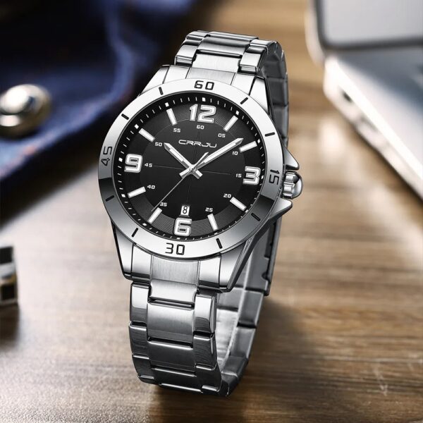 RELOJ PARA HOMBRE MARCA CRRJU 5003 - Imagen 5