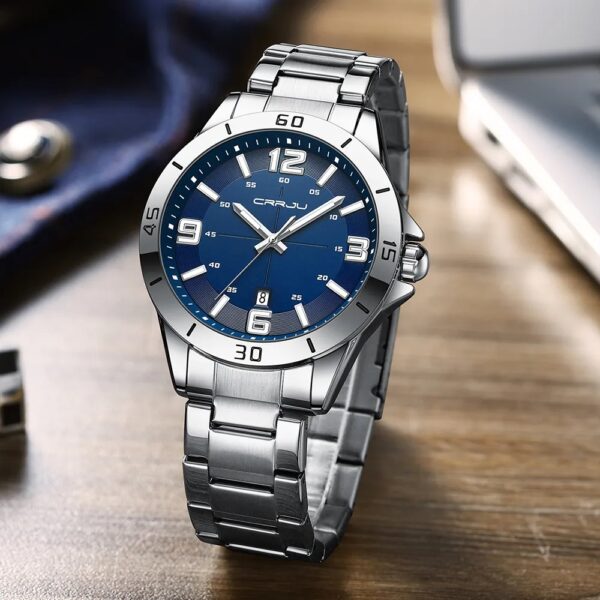 RELOJ PARA HOMBRE MARCA CRRJU 5003 - Imagen 3